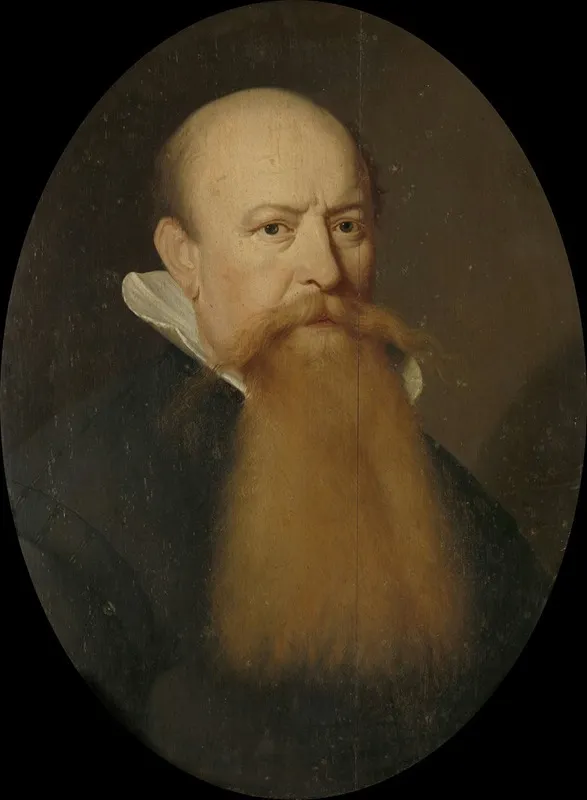 Portait Of A Man Wall Art by Aelbert Jansz. van der Schoor - High-Resolution Digital Print