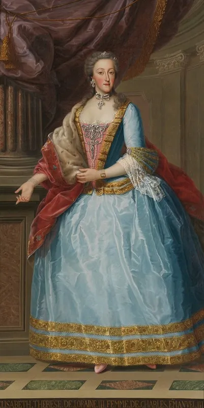 Portait Of Elisabetta Of Lorena Wall Art by Giovanni Panealbo - High-Resolution Digital Print