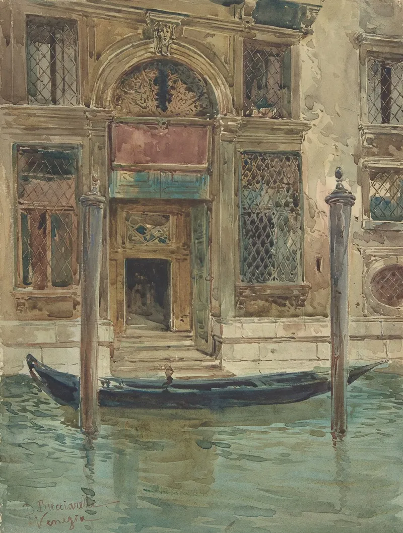 Portal Of A Venetian Palace