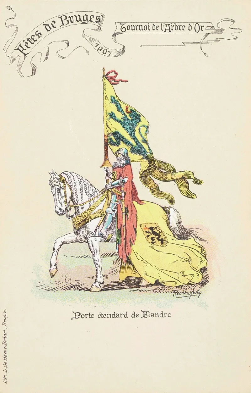 Porte Etendard De Flandre
