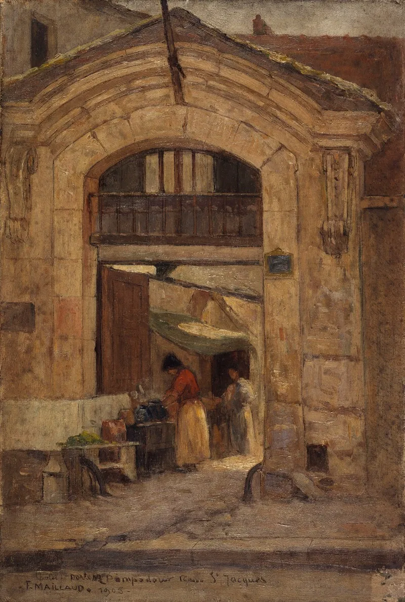 Porte Rue Saint Jacques