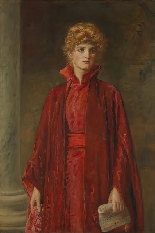 Portia 2 Wall Art by Sir John Everett Millais - High-Resolution Digital Print