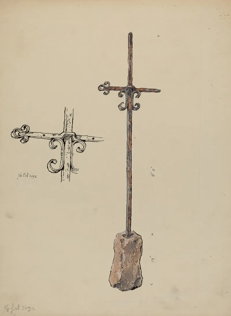 Portion Of Original Weather Vane