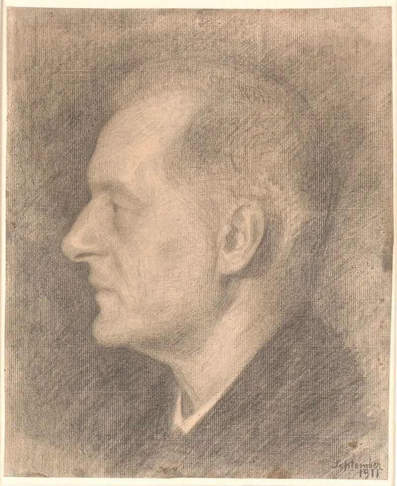 Portraet Af Alfred Bramsen Profil Mv