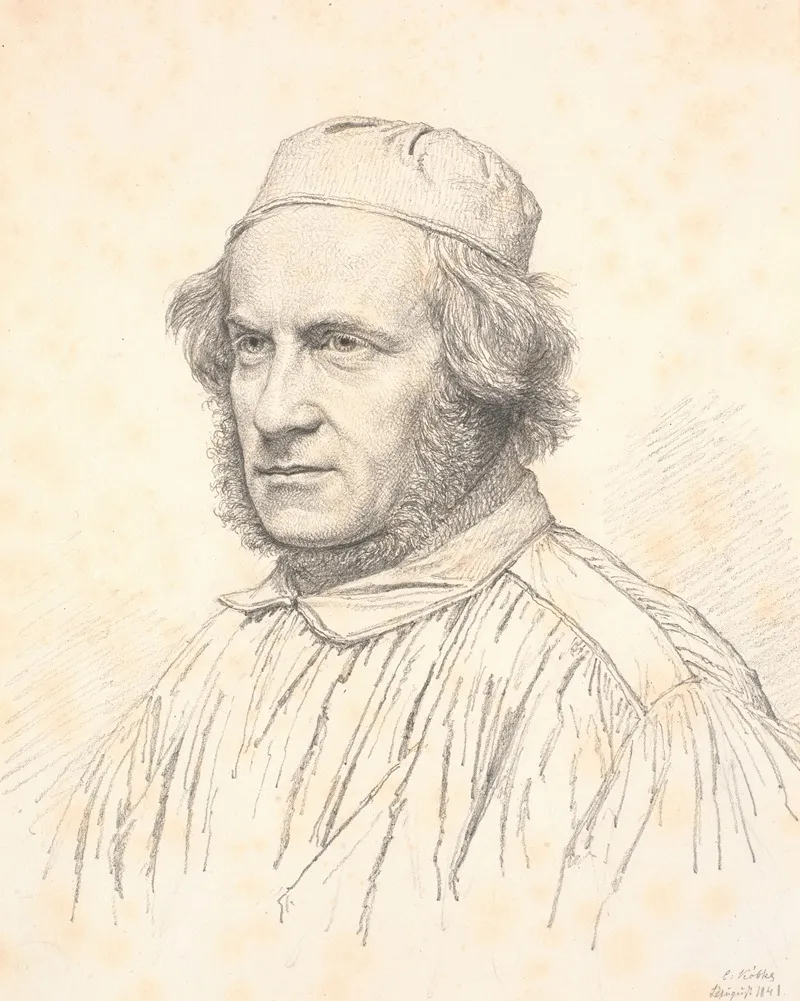 Portraet Af H W Bissen 1798 1868