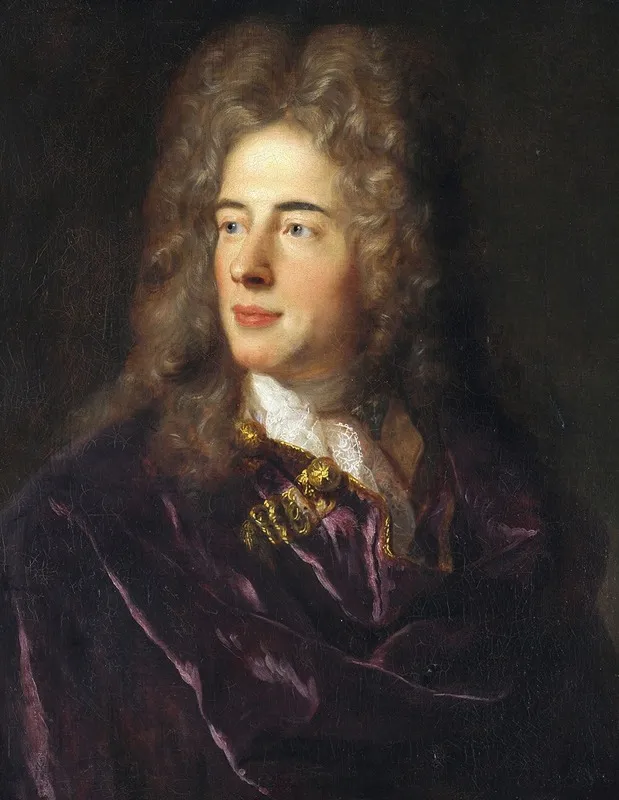 Portraet Af Miniaturemaler Jacques Antoine Arlaud Wall Art by Jean-François de Troy - High-Resolution Digital Print