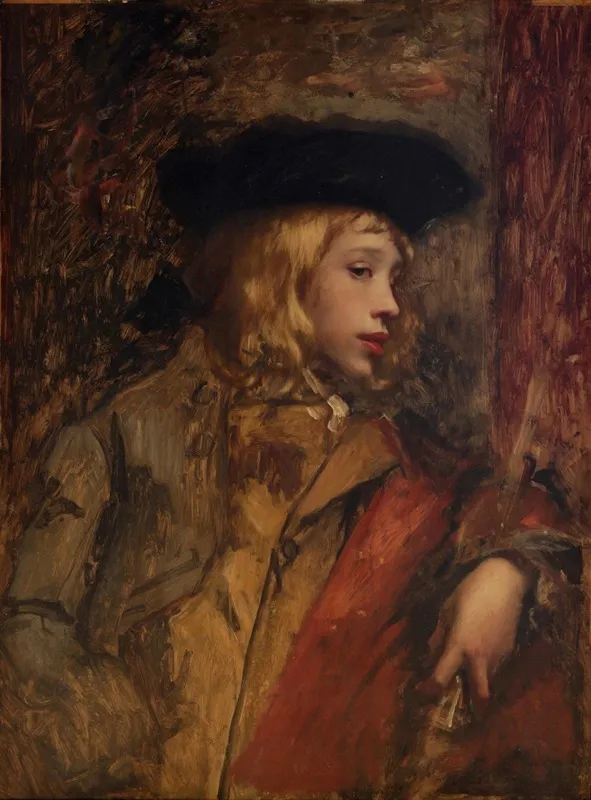 Portrait 13 Wall Art by Léon Lucien Goupil - High-Resolution Digital Print
