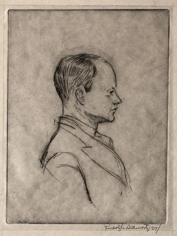 Portrait 4 Wall Art by Rudolf Schwartz - High-Resolution Digital Print
