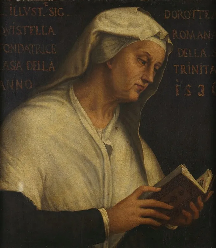 Portrait Bust Of Dorotea Quistella Wall Art by Tullio India - High-Resolution Digital Print