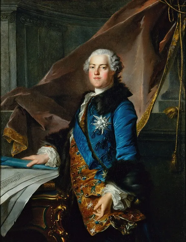 Portrait Dabel Poisson Marquis De Marigny