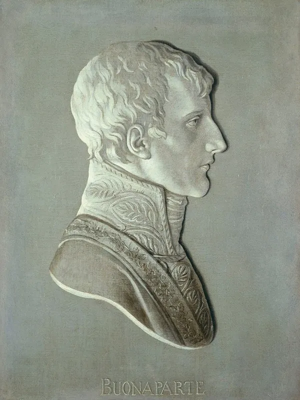 Portrait De Bonaparte 1769 1821 En Premier Consul Wall Art by Piat Joseph Sauvage - High-Resolution Digital Print