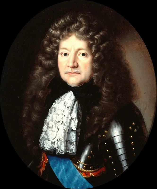Portrait De Charles De Sainte Maure Duc De Montausier 1610 1690 Wall Art by Louis Elle I - High-Resolution Digital Print