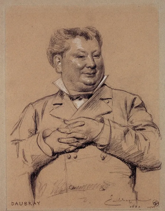 Portrait De Daubray Acteur Du Palais Royal 2