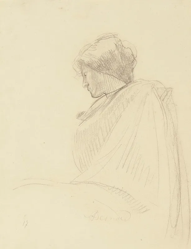 Portrait De Femme De Profil
