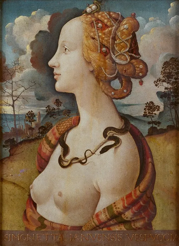 Portrait De Femme Dit De Simonetta Vespucci