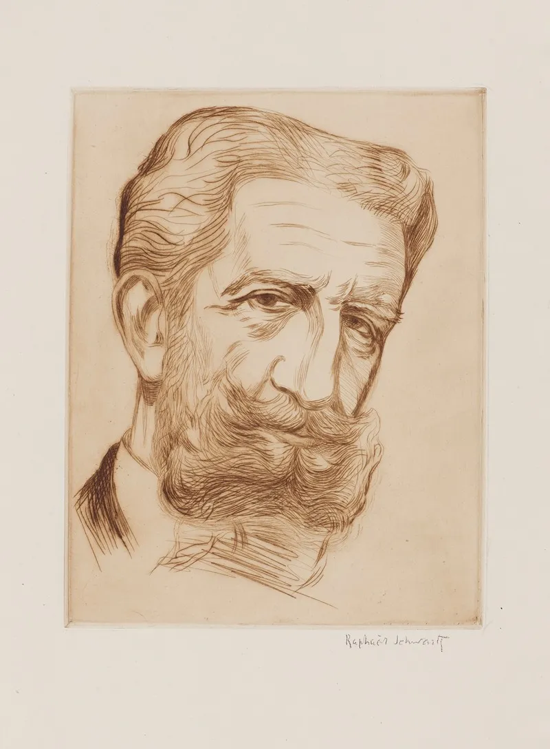 Portrait De Frantz Jourdain Wall Art by Raphael Schwartz - High-Resolution Digital Print
