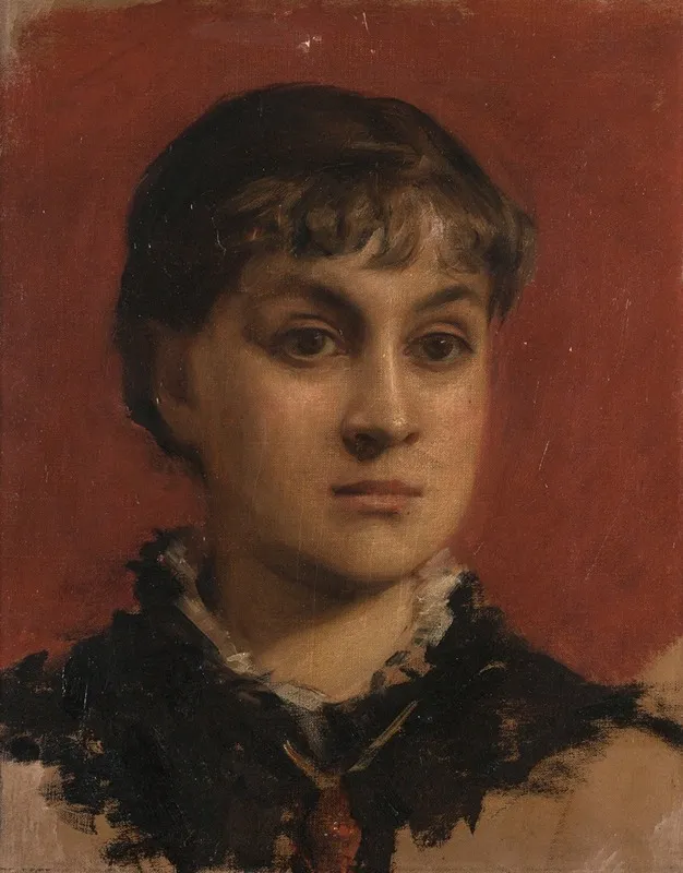 Portrait De Jacqueline Comerre Paton
