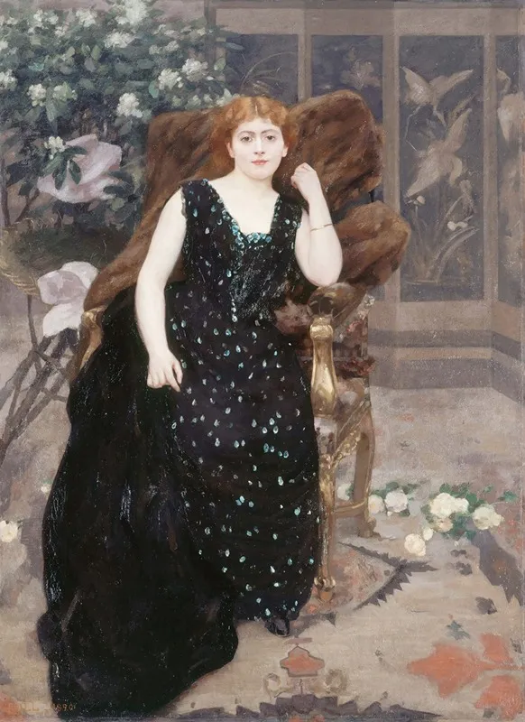 Portrait De Jane Hading