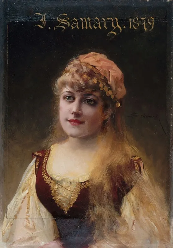 Portrait De Jeanne Samary 1857 1890 Societaire De La Comedie Francaise 2