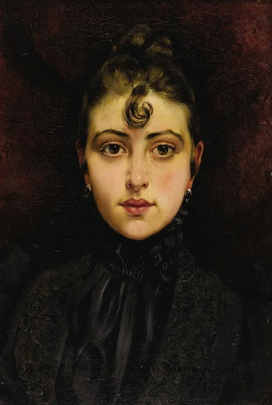 Portrait De Jeune Femme 5