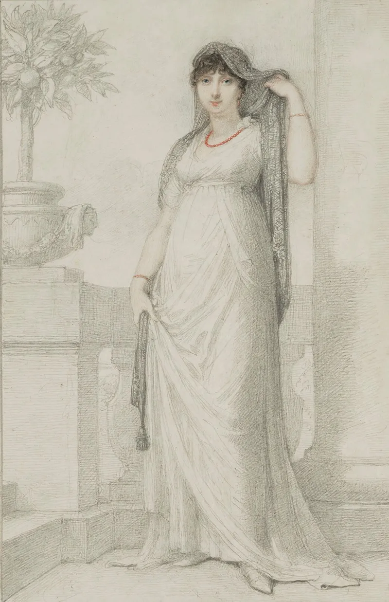 Portrait De Lady Theodosia Cradock 1773 1853