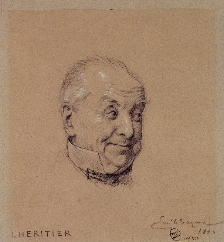 Portrait De Lheritier Acteur Du Palais Royal 2