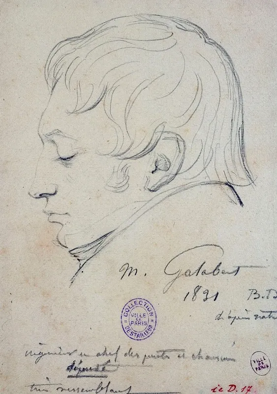 Portrait De Lingenieur En Chef Des Ponts Et Chaussees Galabert Wall Art by Alexandre François Baudet-Dulary - High-Resolution Digital Print