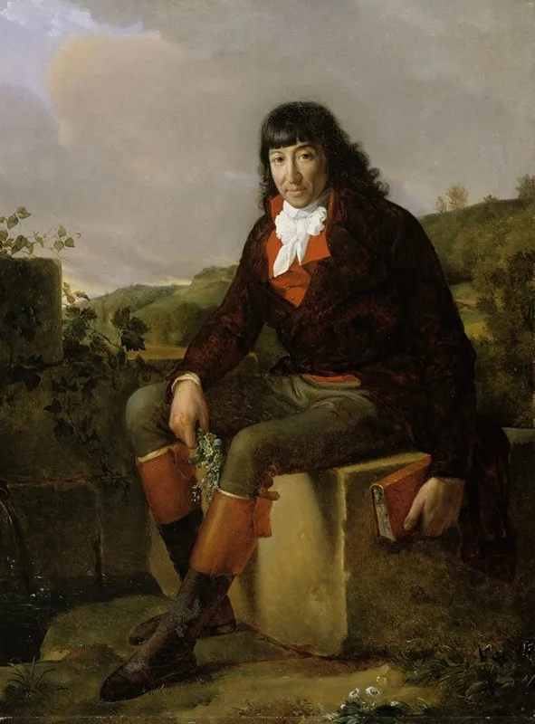 Portrait De Louis Marie De La Revelliere Lepeaux Wall Art by Adélaïde Marie Pilastre - High-Resolution Digital Print