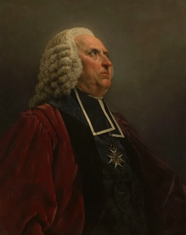 Portrait De Louis Mercier Echevin De Paris En 1761