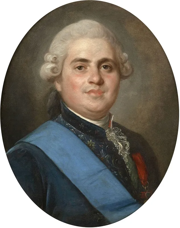 Portrait De Louis Stanislas Xavier De France 1755 1824