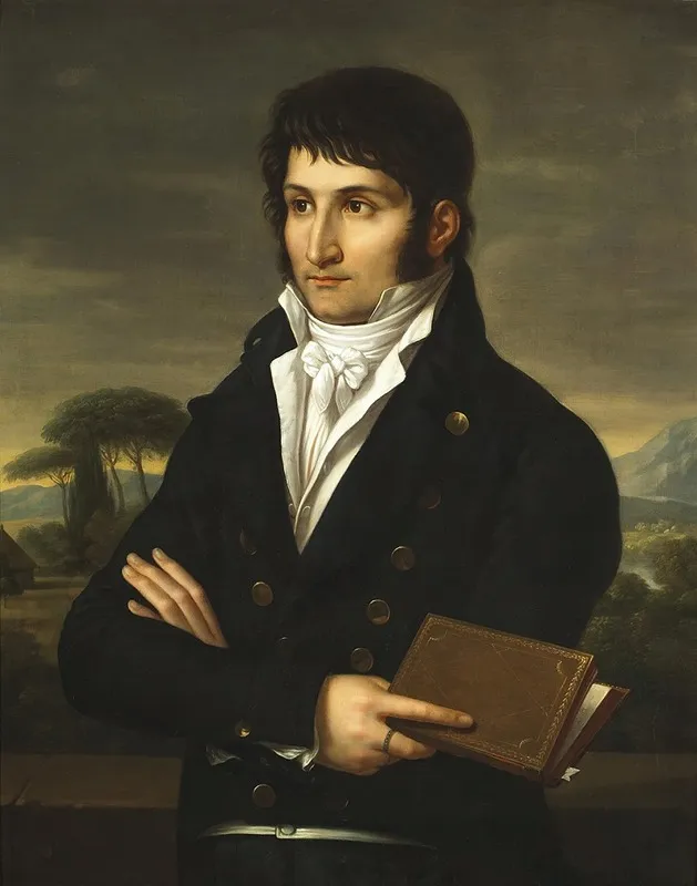 Portrait De Lucien Bonaparte Wall Art by François-Xavier Fabre (Studio) - High-Resolution Digital Print