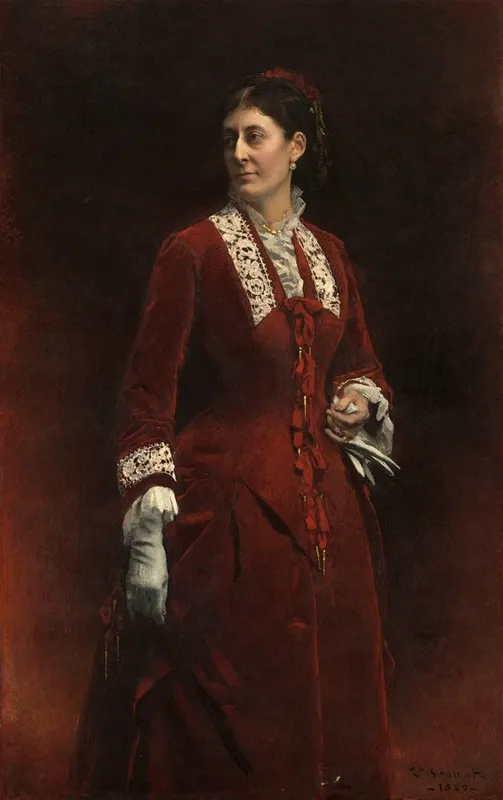 Portrait De Madame Georges Erhler