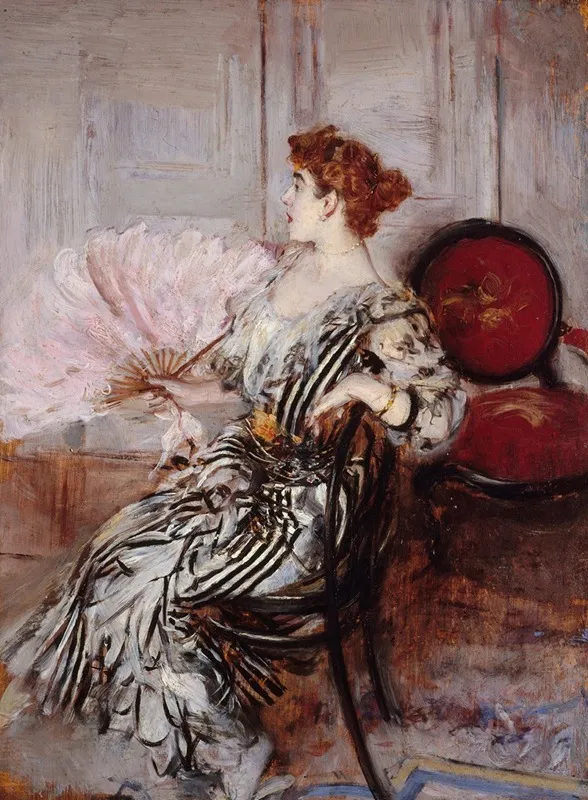Portrait De Madame Torri Danseuse A Lopera