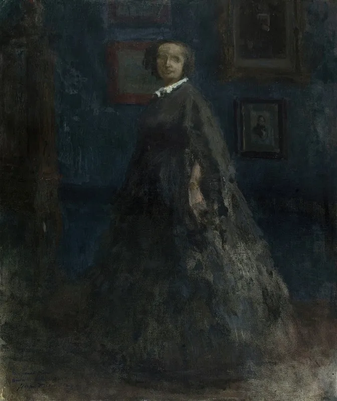Portrait De Madame Victor Hugo