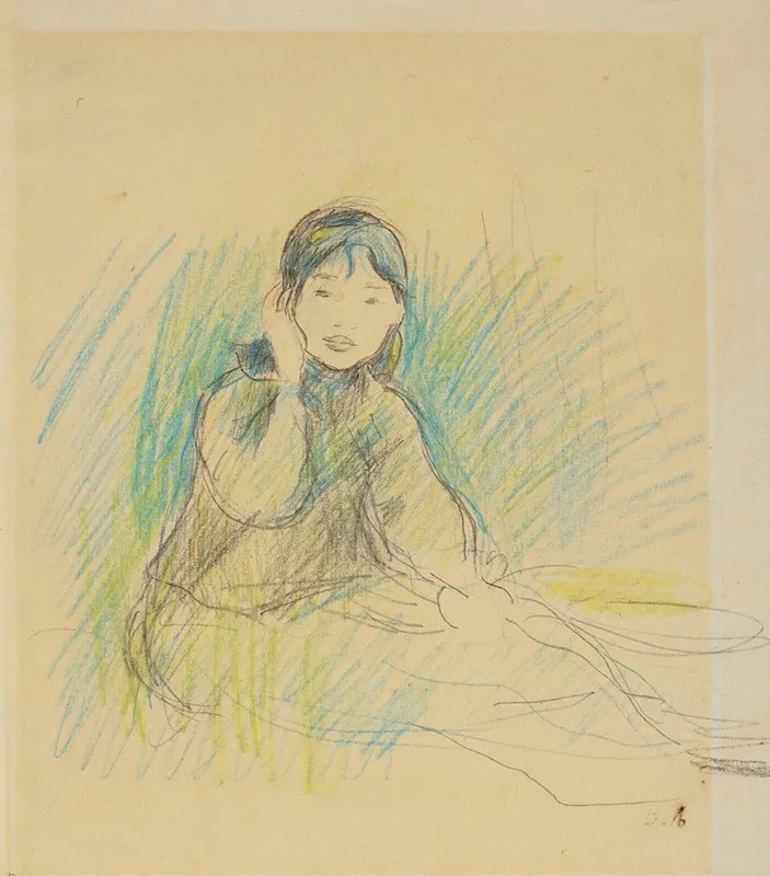 Portrait De Mademoiselle Dufour