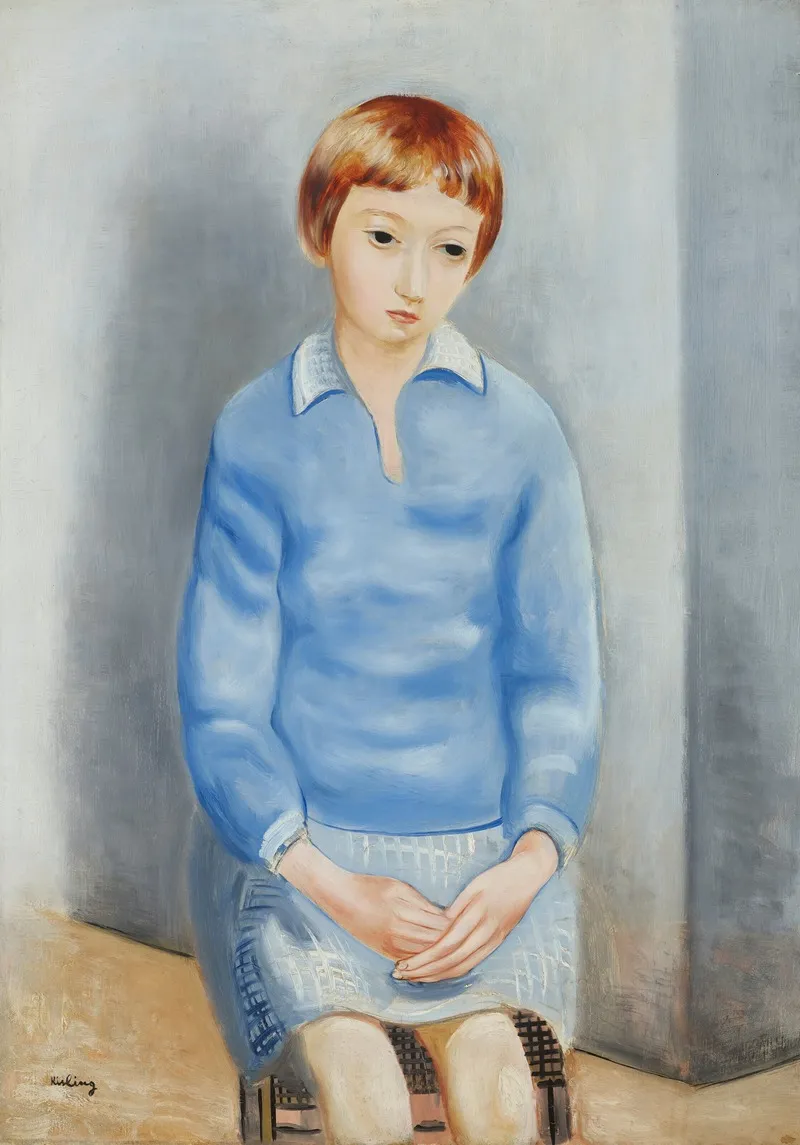Portrait De Mademoiselle L Michaux