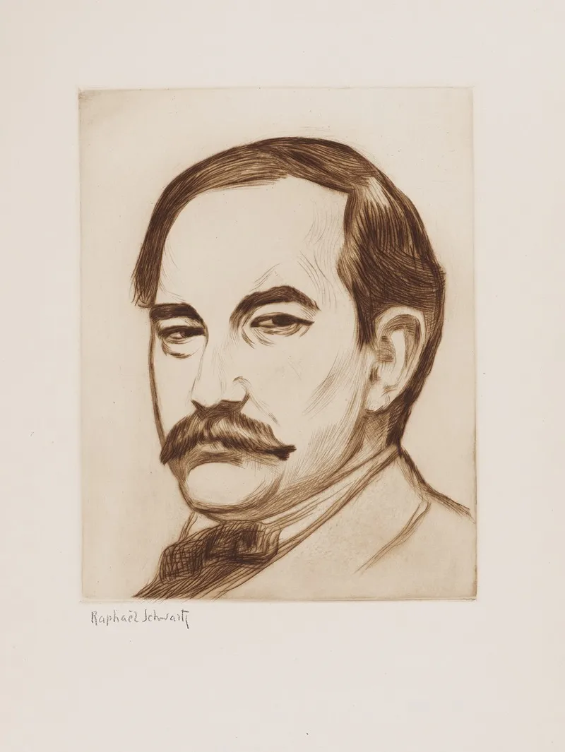 Portrait De Monsieur Serge Yourievitch Wall Art by Raphael Schwartz - High-Resolution Digital Print