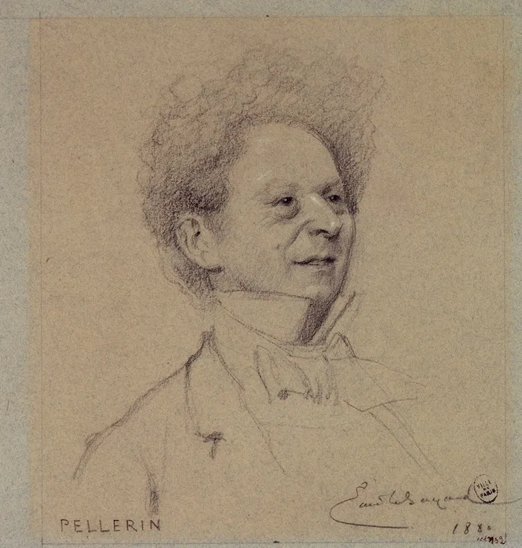 Portrait De Pellerin Acteur Du Palais Royal