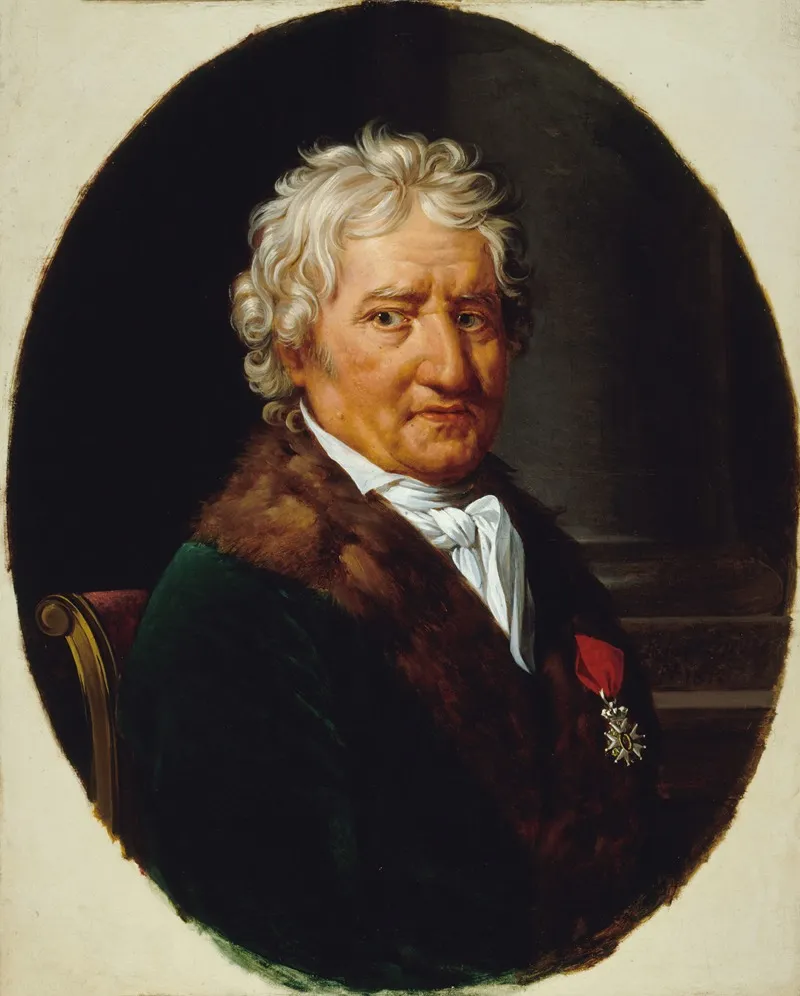 Portrait De Pierre Alexandre Monsigny 1729 1817 Compositeur Wall Art by Robert Jacques François Lefèvre - High-Resolution Digital Print
