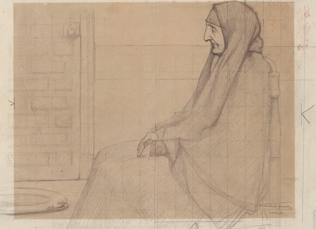 Portrait De Vieille Femme 3