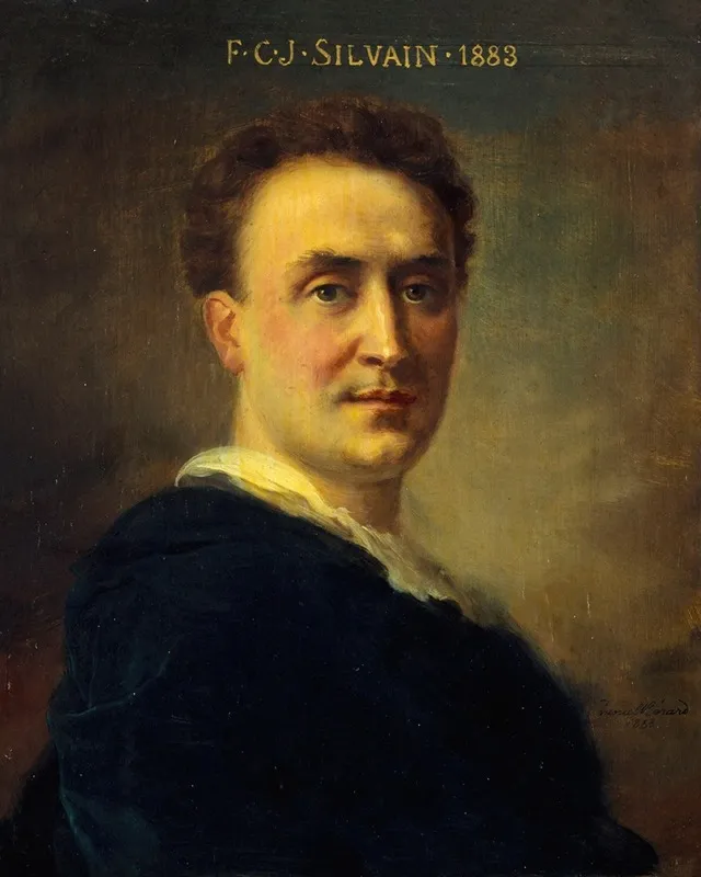Portrait Deugene Silvain 1851 1930 Societaire De La Comedie Francaise Wall Art by Daniel Bérard - High-Resolution Digital Print