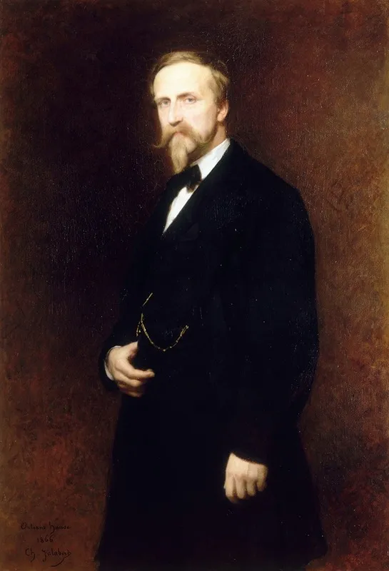 Portrait Dhenri Dorleans Duc Daumale Wall Art by Charles François Jalabert - High-Resolution Digital Print