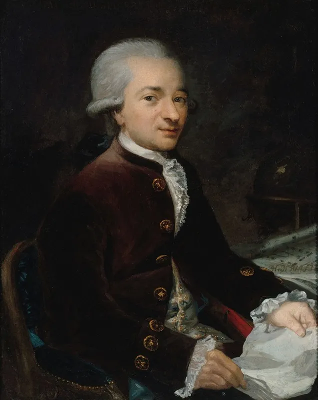 Portrait Dhomme Autrefois Maquille En Robespierre Wall Art by H. Lefèvre - High-Resolution Digital Print