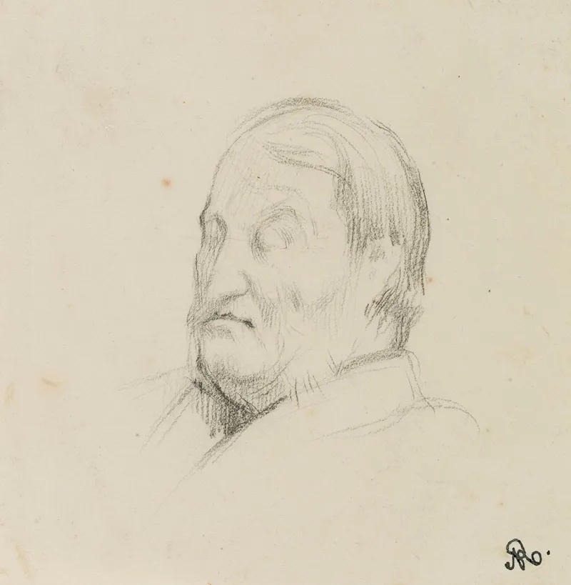 Portrait Dhomme Aux Favoris