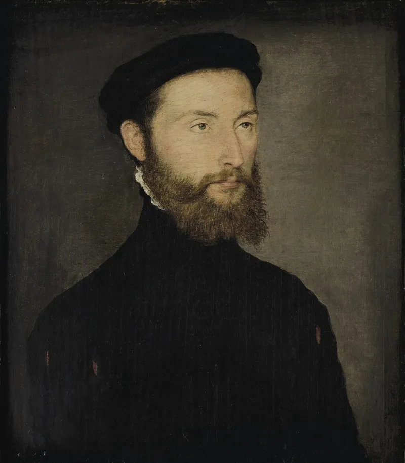 Portrait Dhomme Barbu Anciennement Dit De Charles De Cosse Brissac