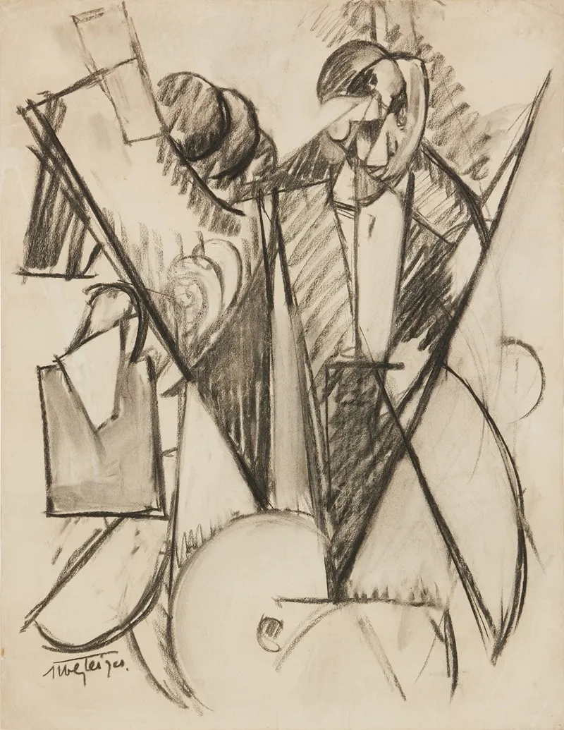 Portrait Digor Stravinsky Wall Art by Albert Gleizes - High-Resolution Digital Print
