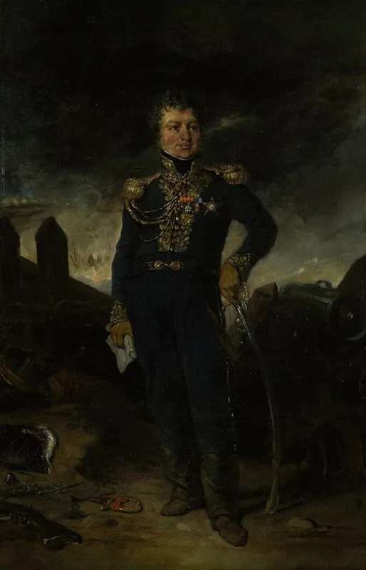 Portrait Du General Joseph Leopold Sigisbert Hugo