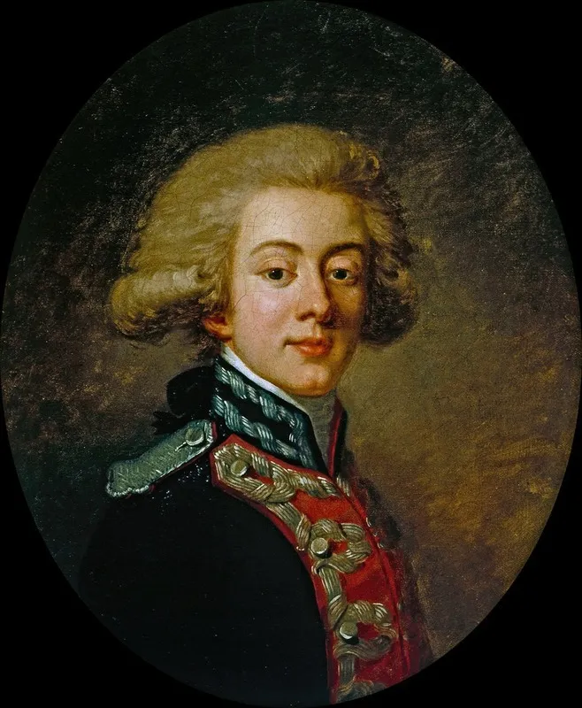 Portrait Dun Officier Des Carabiniers