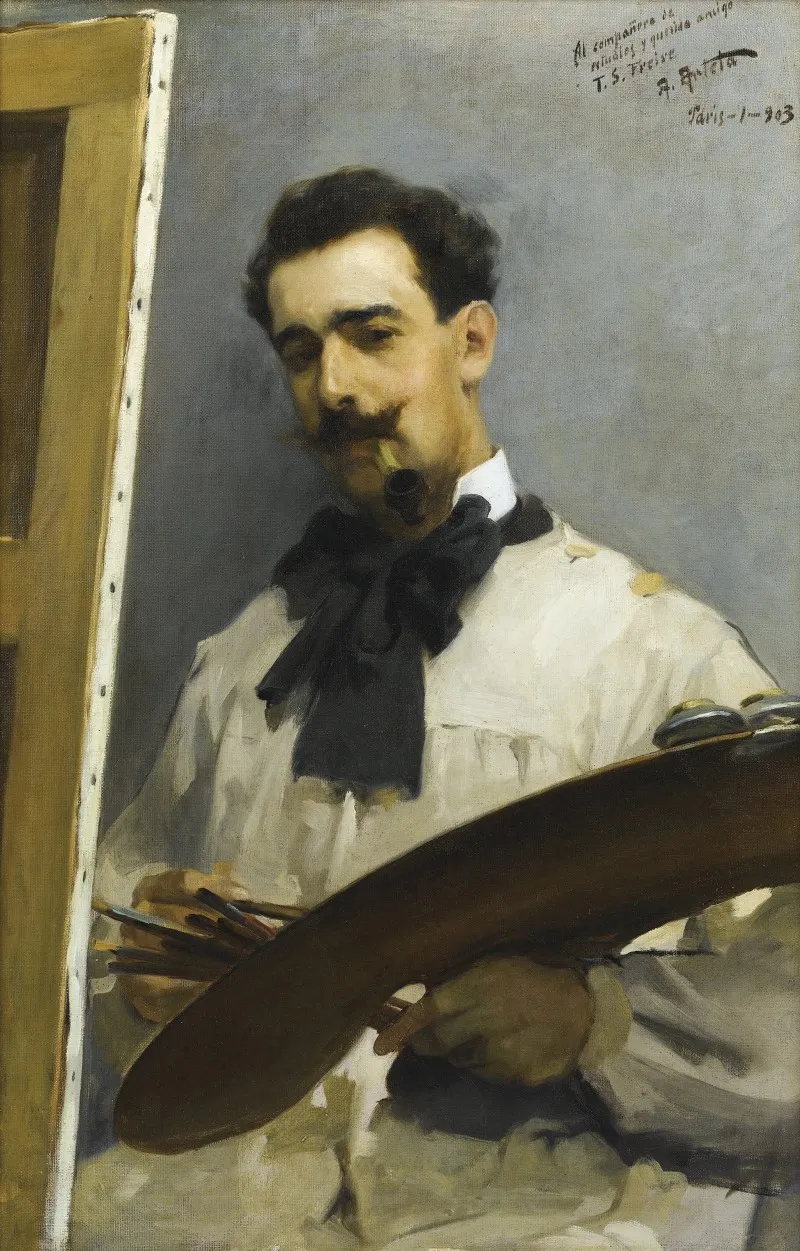 Portrait Dun Peintre Wall Art by Aurelio Arteta - High-Resolution Digital Print