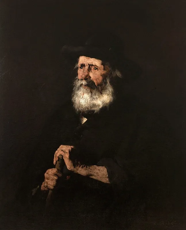 Portrait Dun Vieillard